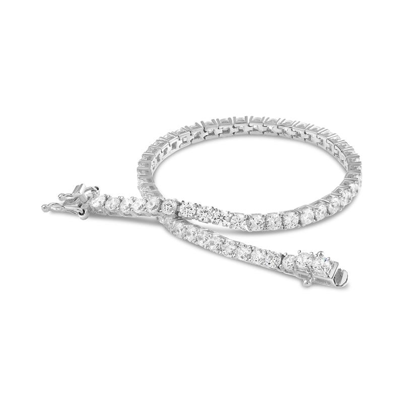 Sterling Silver Eternity Bracelet